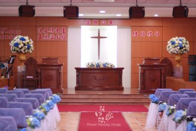 教堂婚禮佈置IV