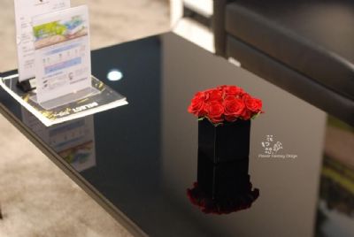 汽車展間花藝佈置