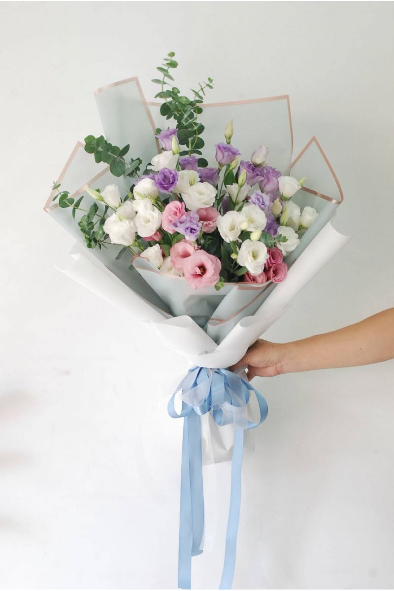 洋桔梗花束 Eustomas Bouquet