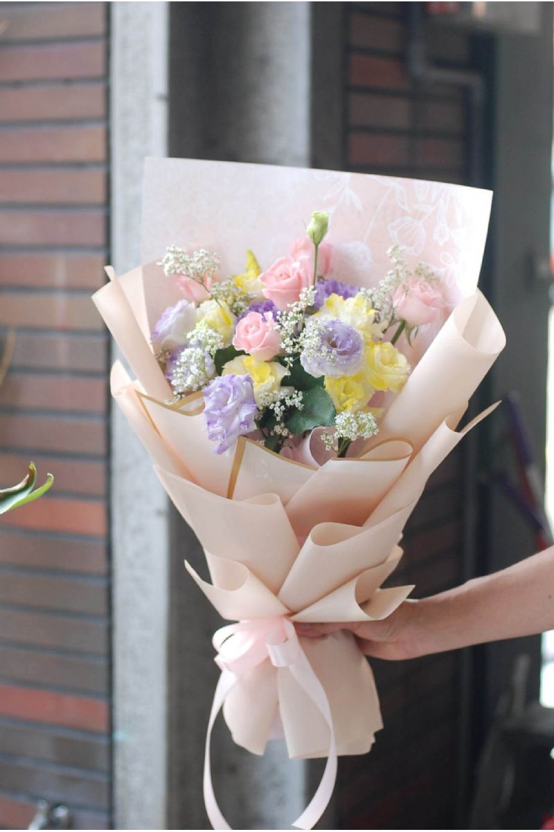畢業玫瑰花束