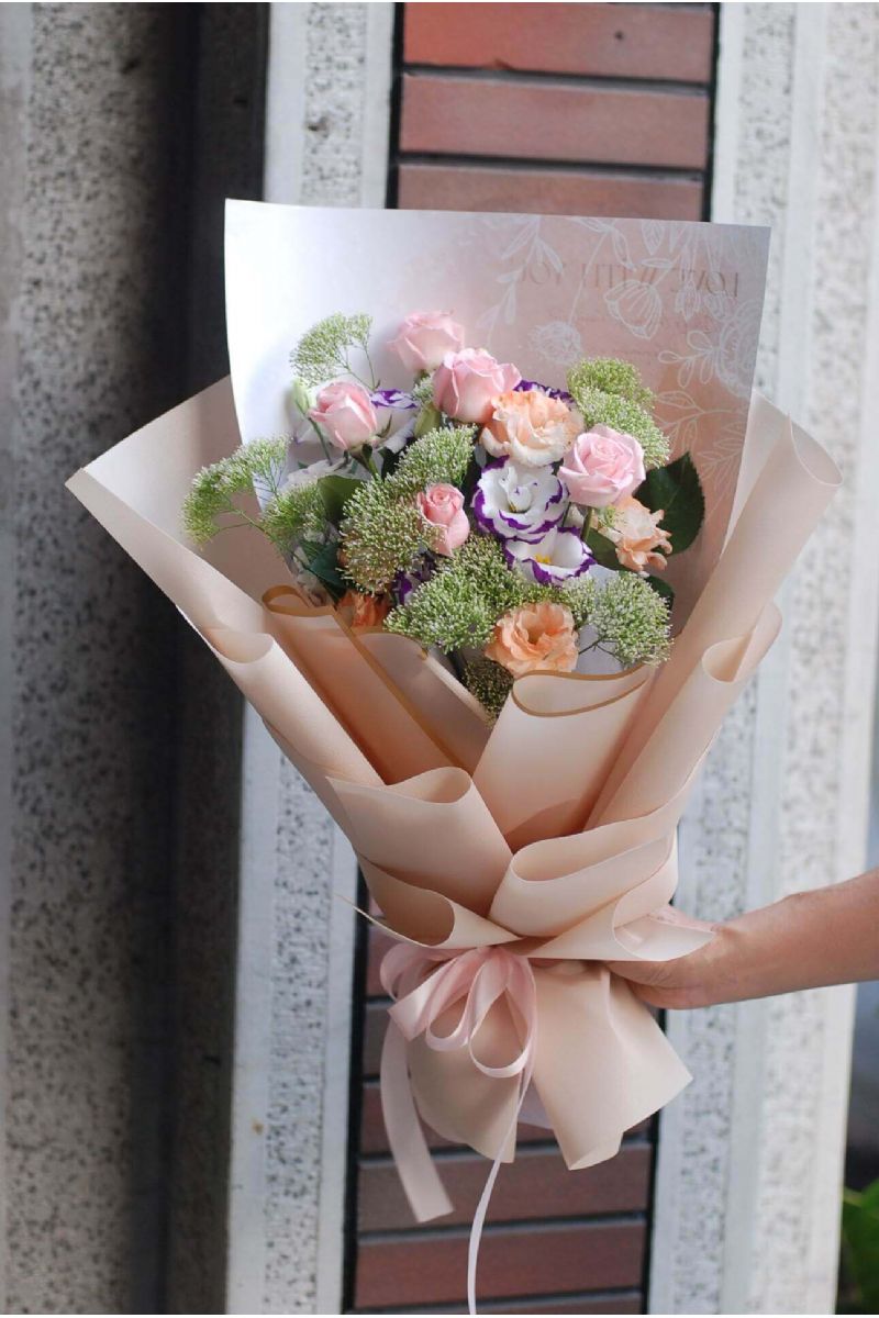 畢業玫瑰花束