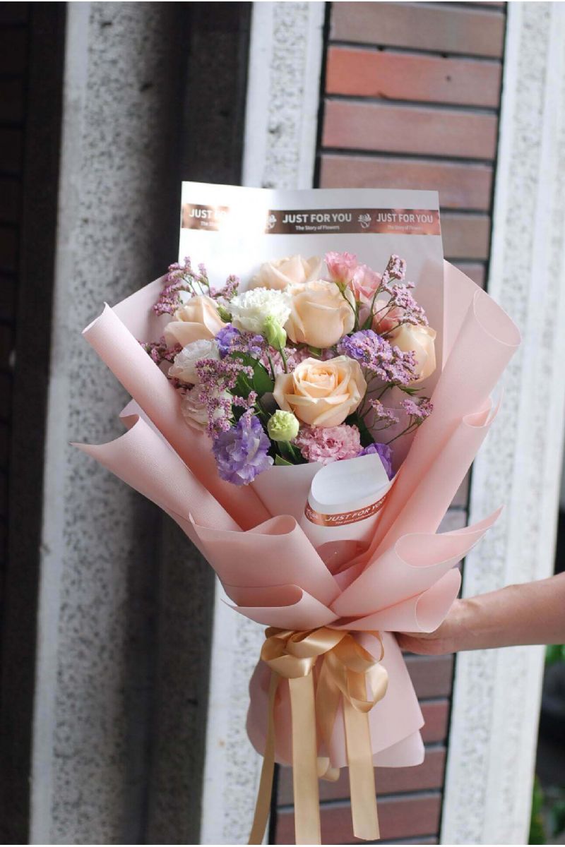 畢業玫瑰花束