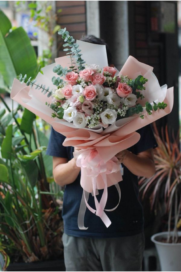 漾粉玫瑰Pink Rose Bouquet