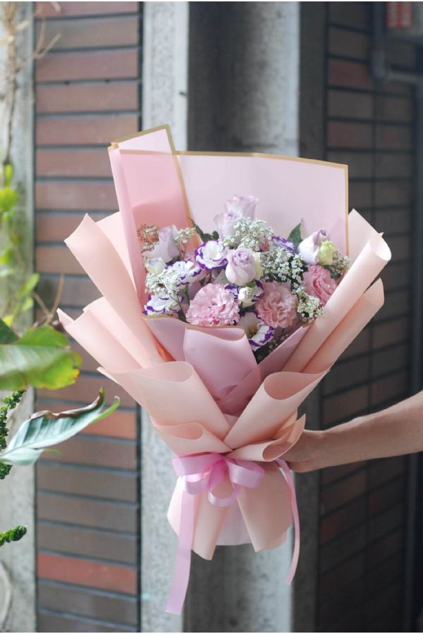 畢業玫瑰花束