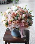 橙色系歡欣盆花Delivering Luxury