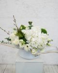 白綠色系高雅盆花Elegance