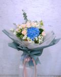 玫瑰搭配繡球花束Rose & Hydrangea Bouquet