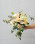 溫暖黃橙色系捧花