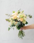 溫暖黃橙色系捧花
